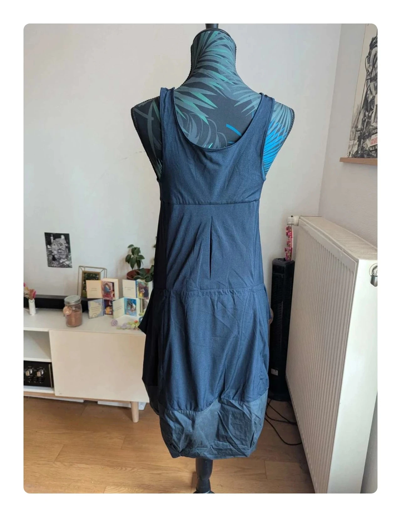 Vestido Marithé et François Girbaud azul talla 40 – photo 2